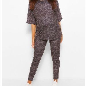 Maternity Stonewash coordinate